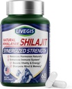 Capsule Himalayan Shilajit Balance Hormoni, Boost Imunitatea, Îmbunătățește Vitality & Memory, Supliment de înaltă capacitate cu diverse ingrediente, Non-GMO Natural & Organic - 60 Conte