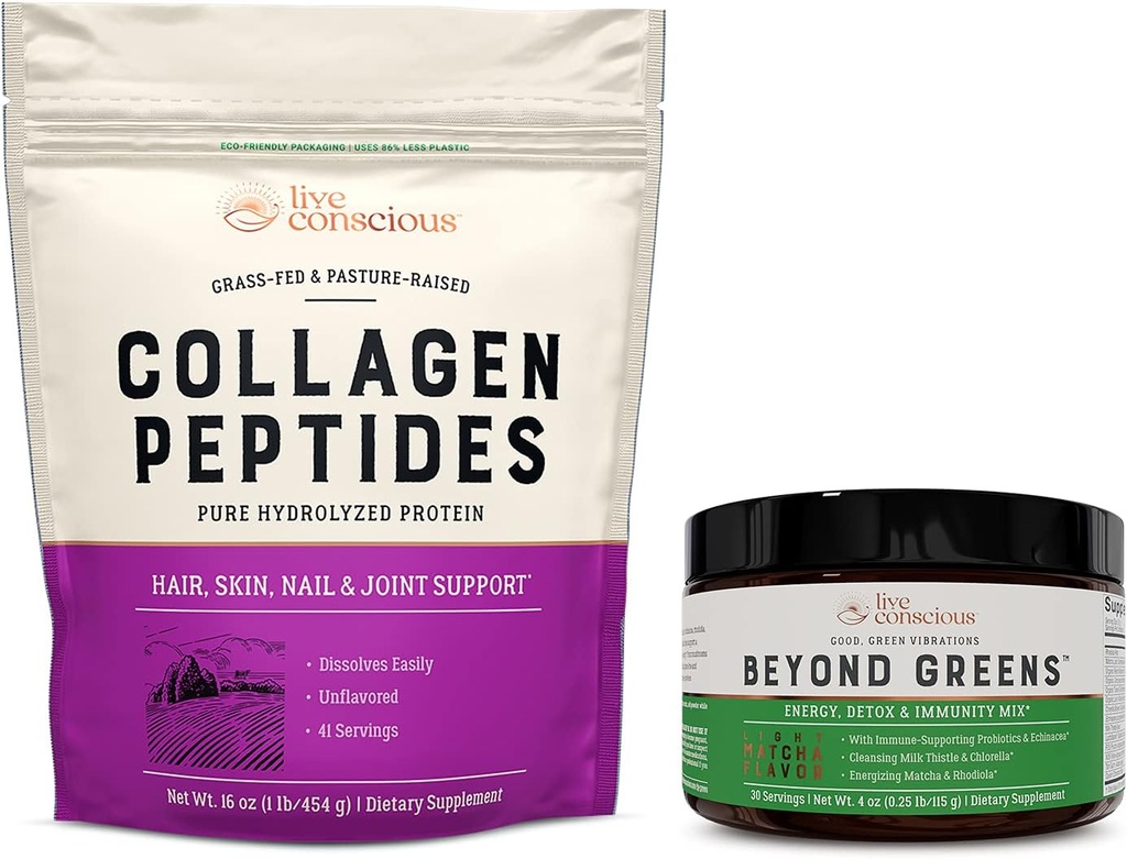 Colagen Peptides & Beyond Greens 