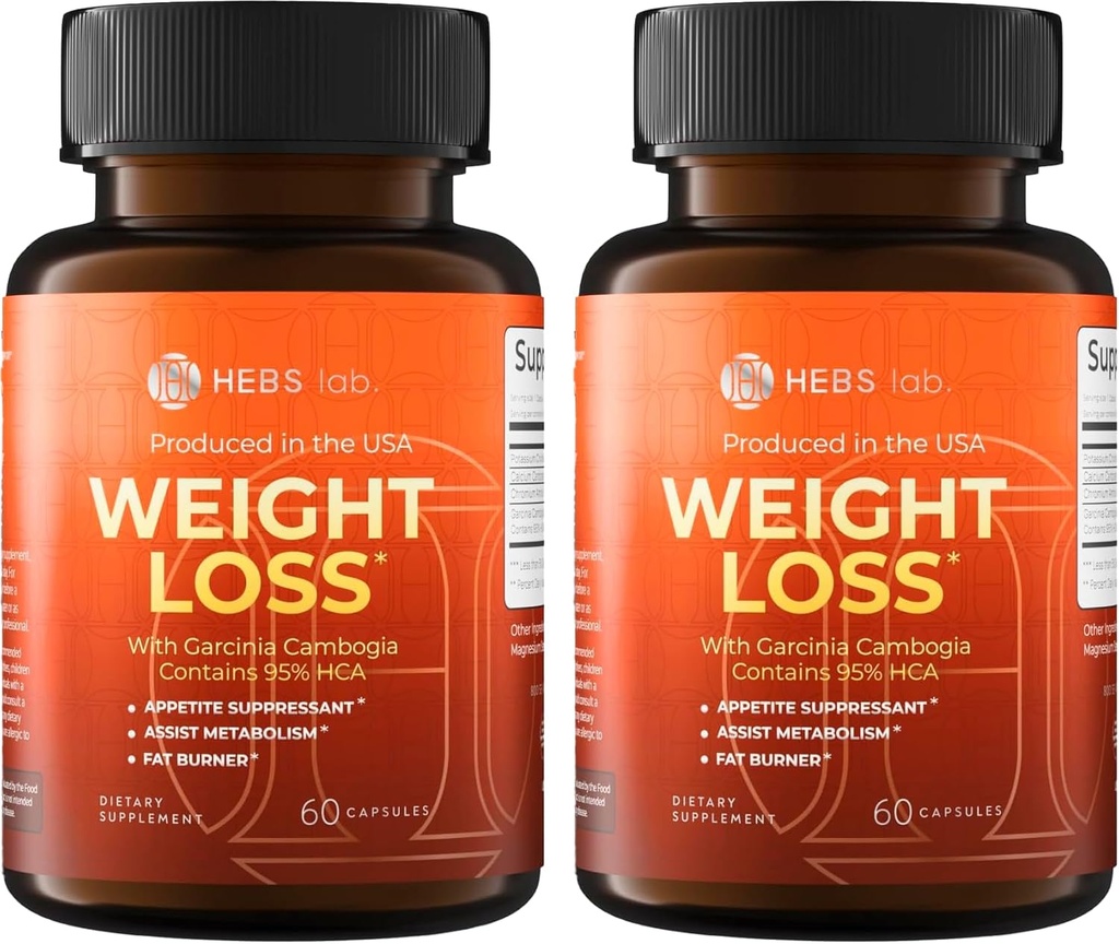 Garcinia Cambogia pastile fabricate în SUA - 120 capsule (Pachet de 2)
