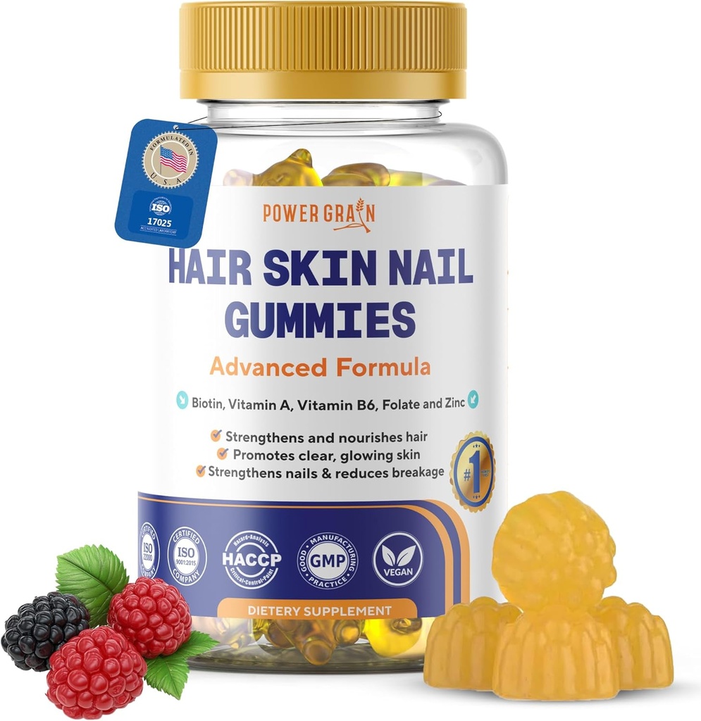 Premium piele de păr și unghii Gummies 