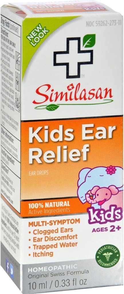 Similasan Relief Sanatos Copiii au dureri de urechi picături - 0.33 fl oz