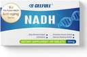CELFULL NADH Supliment 40mg Enchance NAD+ Supliment pentru Suport Imun Anti-Îmbătrânire Regenerare a celulelor Energie și Suplimente cronice de oboseală