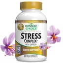 Capsule de stres botanic - suport de moda si memorie cu Saffron, Ashwagandha, Rhodiola - Gluten-Free, 60 capsule
