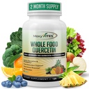 MoxiVites Querbetin cu Bromelain 500mg Supliment - Bioactive Phytosome Complex, Pur organic întreg alimente Suport sezonier, Antioxidant, 20X Absorbție & Biodisponibilitatea-120 Capace
