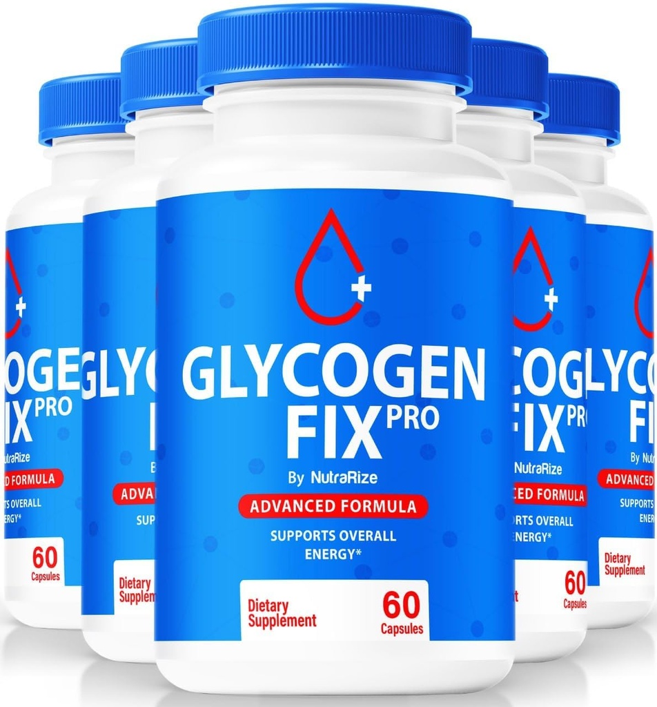 (5 ambalaj) Glycogen fixa capsule Pro, All-naturale de suport al sângelui Formula, Suplimentul premium pentru a sprijini stilul de viață sănătos și să mențină niveluri stabile, GlycogenFix oficial recenzii Pro (300 capsule)
