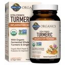 Garden of Life Organics Extra Putere Turmeric Inflammatory Response 60 Tablets-100mg Curcumin (95% Curcuminoide) Black Pepper, Probiotice, Organic non-GMO Vegan Gluten Free Herbal Supplement