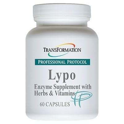 Transformation Enzime Lypo Enzyme Supliment cu plante aromatice și vitamine pentru Digestive Health, 60 Capse