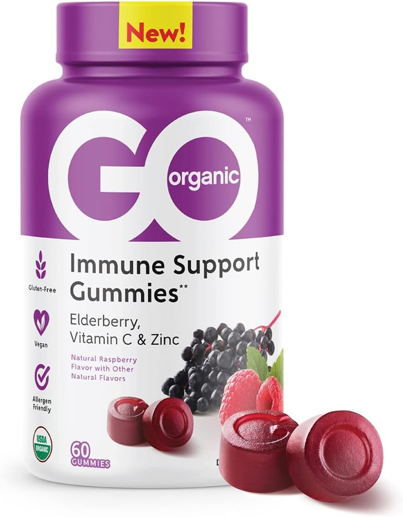 GO ORGANIC Support imunitar Supliment Gumies 