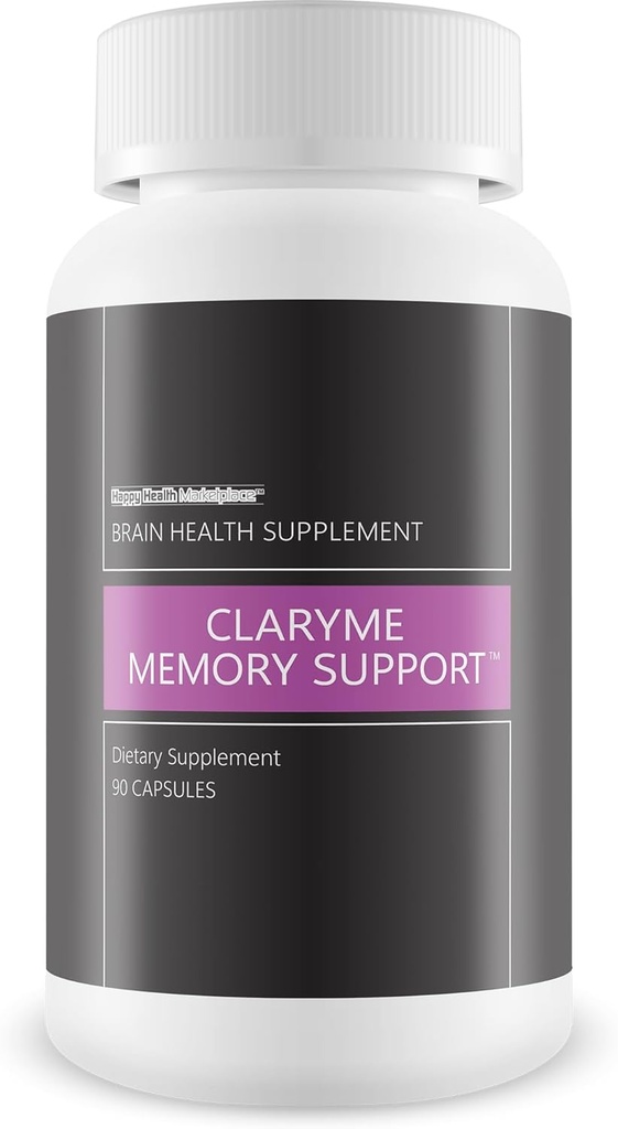 Suport de memorie Clarime - Suplimentul nostru de memorie cel mai bun pentru creier - Pastile de memorie pentru Seniori - Suplimente de memorie pentru femei si barbati - Booster creier natural - Focus mental si Suplimente de energie