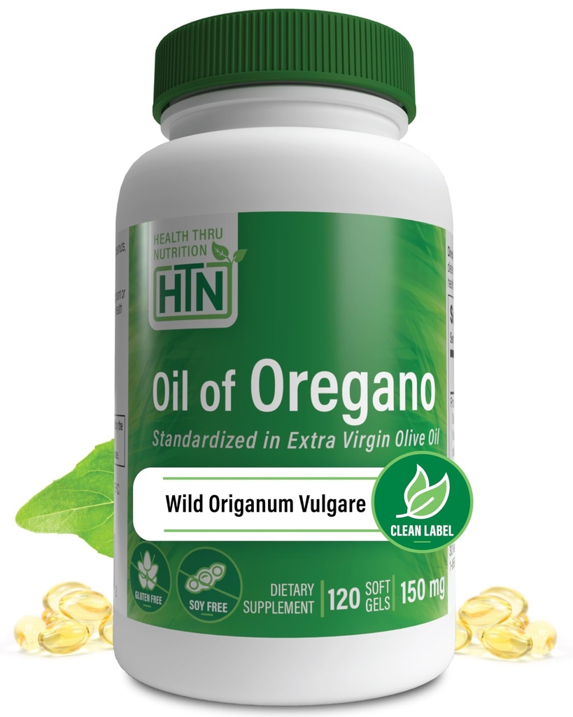 Ulei de Oregano 120 Mini-Softgels 