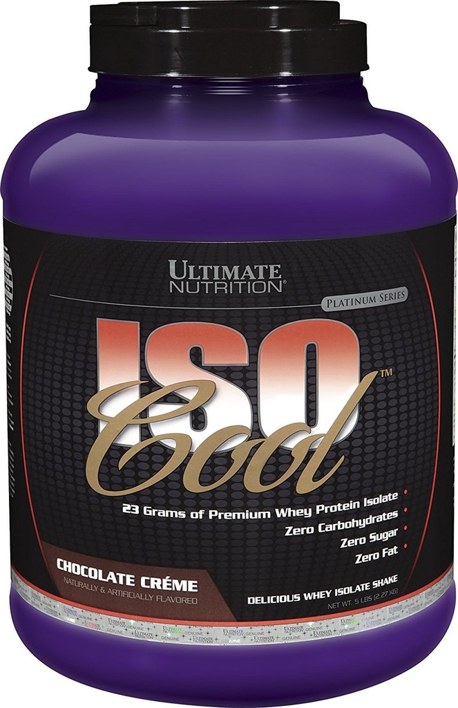 Nutriţie finală ISO Whey Cool Pulbere de proteine izolate - Keto-Friendly - Zahăr, carbohidrat şi Fat-Free - 23 Grams de proteine per servire, Ciocolată, 5 Lire