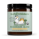 Dr. Mercola Bark & Whiskers Organic Fermented Mushroom Blend - Cat & Dog Supplement - Suporturi Digestive & Immune Health - Gratuit de aditivi, Filler & Gluten - 2.11 oz. (60 Scoops)