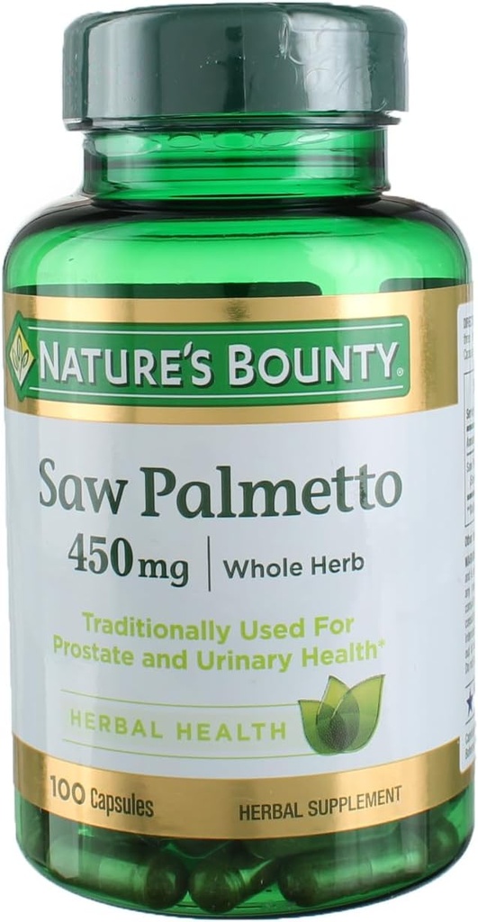 Saw Palmetto 450 mg 100 capsule