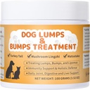 Tratamentul Lipoma pentru câini, bumps și bumps supliment de câine -Pudră de ciuperci pentru câini Suport Digestive & Sistem imunitar, Mobilitate îmbunătățită, 3.52 oz