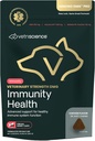 VETRISCIENŢA Veterinară Rezistenţă DMG Imunitate Sănătate Chews - Sistemul imunitar Suport pentru câini şi pisici - Ajutor hepatic - Suport antioxidant pentru animale de companie - Aroma de pui - 50 Conte