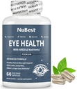 NuBest AREDS 2 vitamine ochi cu Beta Caroten Morcov pulbere, 20mg Lutein, 4mg Zeaxantină, Bilberry, Seminte de struguri, BioPerine, B-complex, Multivitamine pentru sanatatea ochilor 