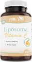 Capsulele de vitamina lipozomal C 1400 mg, Suplimentul de susţinere imună, Vitamina mare de absorbţie şi Suplimentul de vitamina C de grăsime solubilă (180 capsule)
