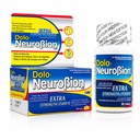 Dolo Neurobion Pain Relieiver, Reducator de febră, Extra Putere. Alivia el Dolor, Reduce la Fiebre, Extra Fuerte. 60 comprimate. Acetaminofen 500 mg
