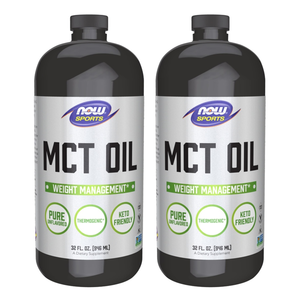 Acum alimente MCT Ulei, 32 Ounce (Pachet de 2) (ambalaj poate varia)