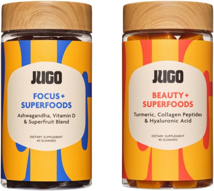 JUGO Beauty + Focus Gummies Bundle 