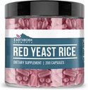 Elemente earthborn Red Yeast Rice 200 capsule, pur și nediluat, fără aditivi