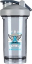 Eroul meu este acum My Angel Prostate Cancer Conștiința 18 Ounce Shaker Stick Drink Mixer Leak-proof Proteina de antrenament Shakes Meed Shakes Sticle 500ML/18 Oz Gray