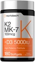 Horbäach Vitamina D3 K2 5000 iu 