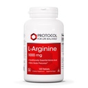 PROTOCOLUL PENTRU LIFE BALANCE L-Arginină 1000 mg - Aminoacid - Uree Detox - Proteine Protection - 120 Veg Caps