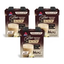 Atkins Iced Coffee Vanilla Latte Proteine Shake, 15g Proteine, Low Glycemic, 4g Net Carb, 1g Zahăr, Keto Friendly, 12 pachete de 11 fl Oz