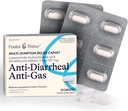Foster & Thrive Loperamidă clorhidrat și Simethicon anti-Diareal Anti-Gas Multi-Simptom Relief, 48 Caplete, Tratamentul diareei, gazelor naturale, balonare, cramps & Pressure, 12 capete (Pachet de 4)