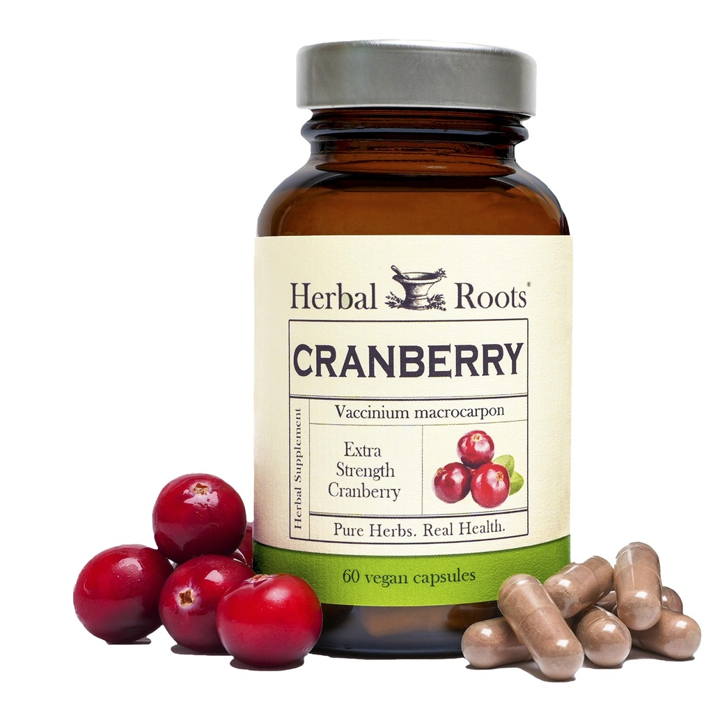 Rădăcini de plante Pastile de fructe de cranberry pentru femei si barbati cu testicule organice 