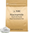 Ingrediente originale pure Niacinamidă 4oz Flush-Free, Gluten-Free
