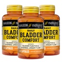 Mason Natural Daily Bladder Confort, 30,Day Supply, cu calciu, semințe de dovleac, și Germ de soia pentru a sprijini funcția normală a vezicii urinare, 60 capsule (Pachet de 3)