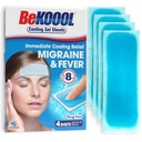 BeKOOOL Migrene Gel Sheels - 4 Conte