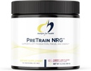 Proiecte pentru sănătate PreTrain NRG Drink Mix - Praf pre-workout cu cretina + cafea verde - Suporturi Focus, Putere + Energie mentala in sportivi - Nici unul-GMO, Aroma de var de cirese (20 serviri / 180g)