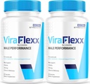 (2 ambalaj) ViraFlexx Pro Capsule pentru bărbaţi, Original ViraFlexx Pro Pastile de suport masculin Toate naturale de sprijin Sănătate generală, ViraFlex Premium Advanced Formula, Vira Flexx Recenzii, 120 capsule pentru 2 luni
