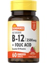 Sundance Fast fosfit Vitamina B-12 cu Folic Acid 