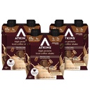 Atkins Mocha Latte Iced Coffee Flavored Proteine Shake, Proteine ridicate, Glycemic scăzut, Carb scăzut și Sugar Shakes, Keto-Friendly, 12 Pack
