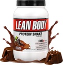 Labrada Lean Body Hi-Protein Masă de înlocuire Shake, Molten Dark Ciocolată pachet tort mai