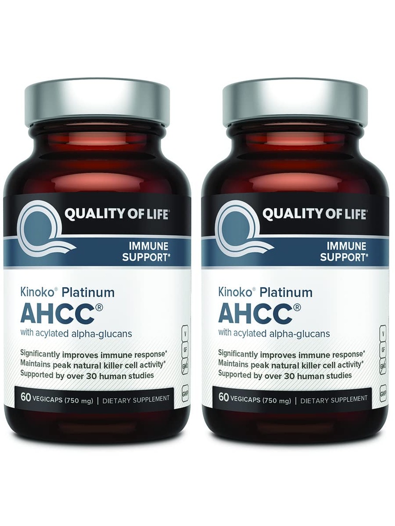 Calitatea vieții AHCC Kinoko Platinum 750 mg 