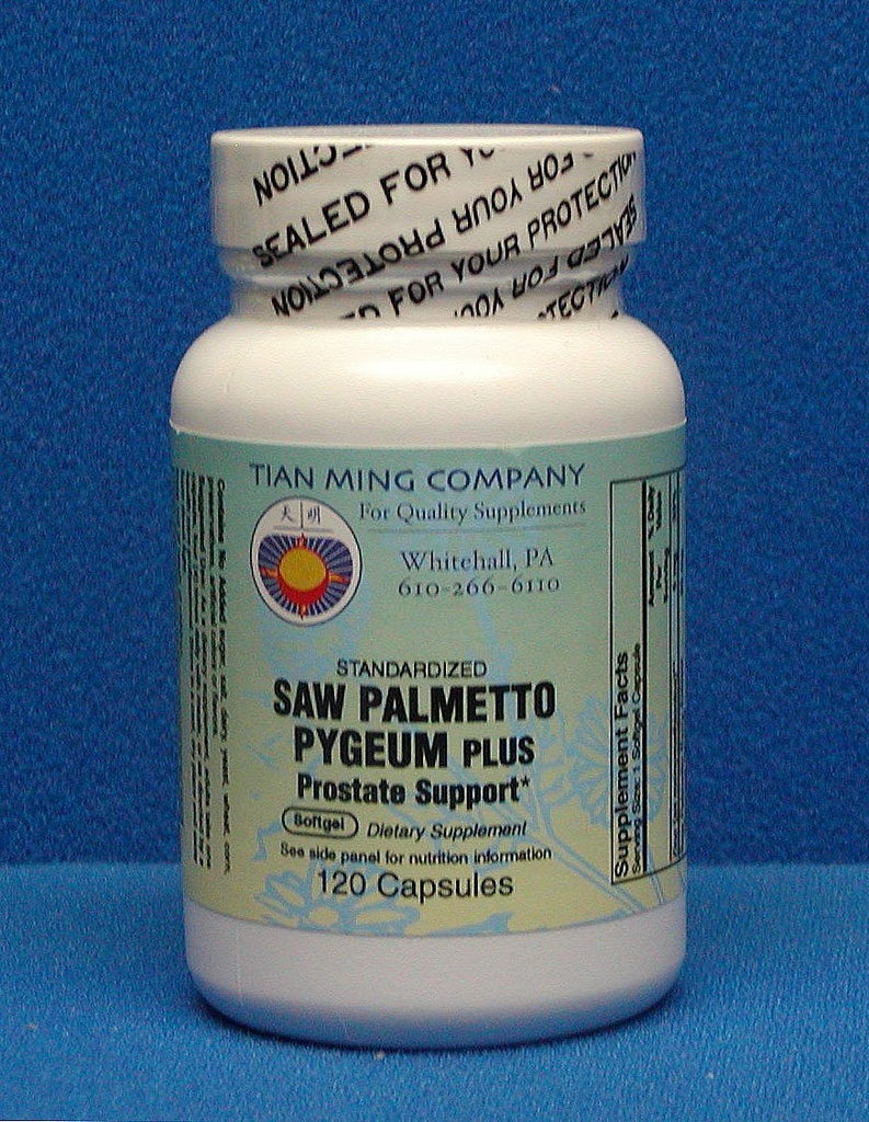 Saw Palmetto Pygeum Plus și mai mult 120 Softgels