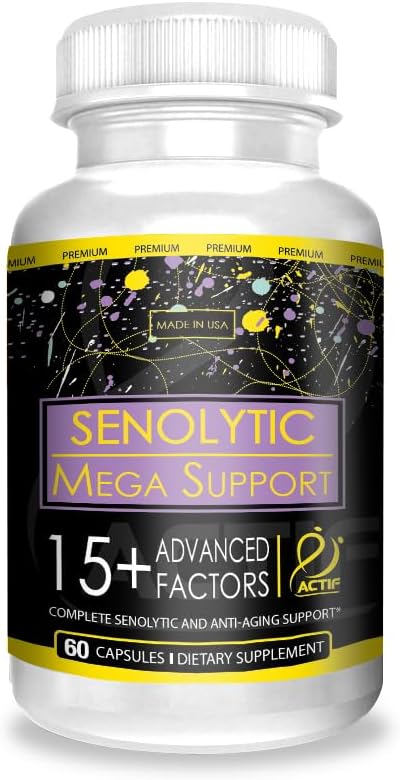 ACTIF Senolitical Support cu 15+ Avansate Factors 
