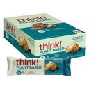 Gândeşte-te! Vegan/Plant cu bază de proteine mari - Peanut Butter Chocolate Chip, 13g Proteine, 5g Zahăr, Fără îndulcitori artificiali, Proiect non OMG verificat, 10 Conte (Packaging May Vary)