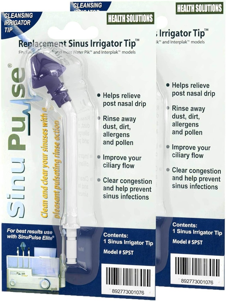 Sinupusse Elite Înlocuire Sinus Irigator Sfat (2 Pachet)