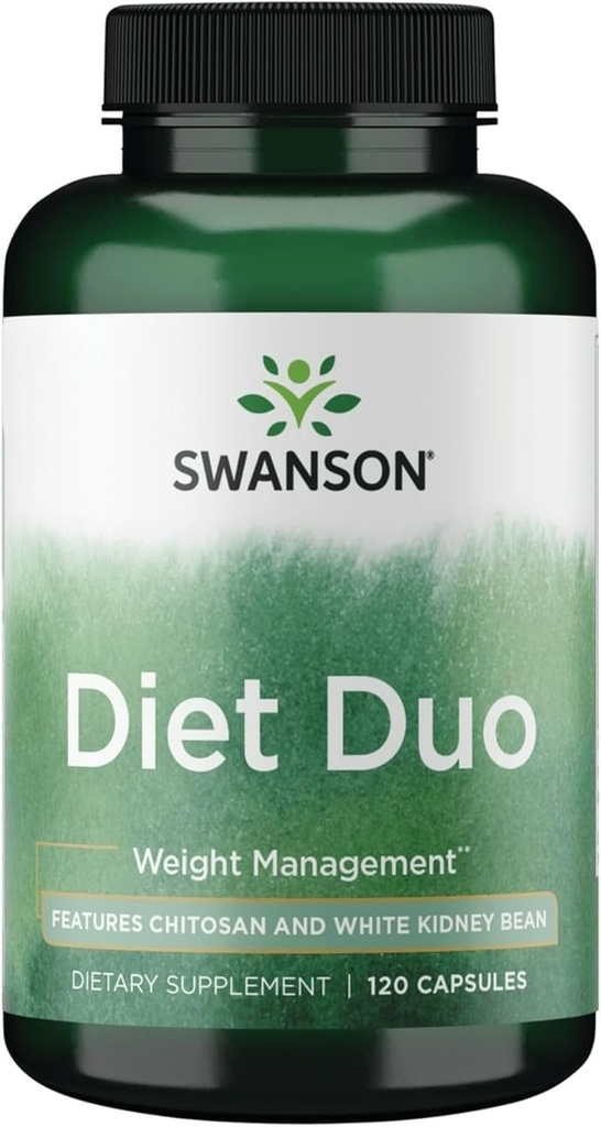 Swanson Diet Duo cu alb rinichi Bean 120 capsule