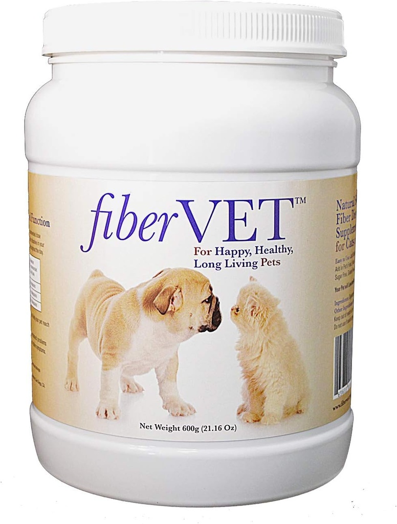 Supliment de fibre pentru câini și pisici - Veterinarian recomandat