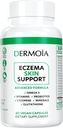 Suplimente Eczema - Dyshidrotic Formulat Eczemă pastile pentru adulți - Furnizarea de ajutor eczemă, direcționarea intervenția de eczeme, Iritat piele uscată, și îmbunătățit cu suplimente de psoriazis