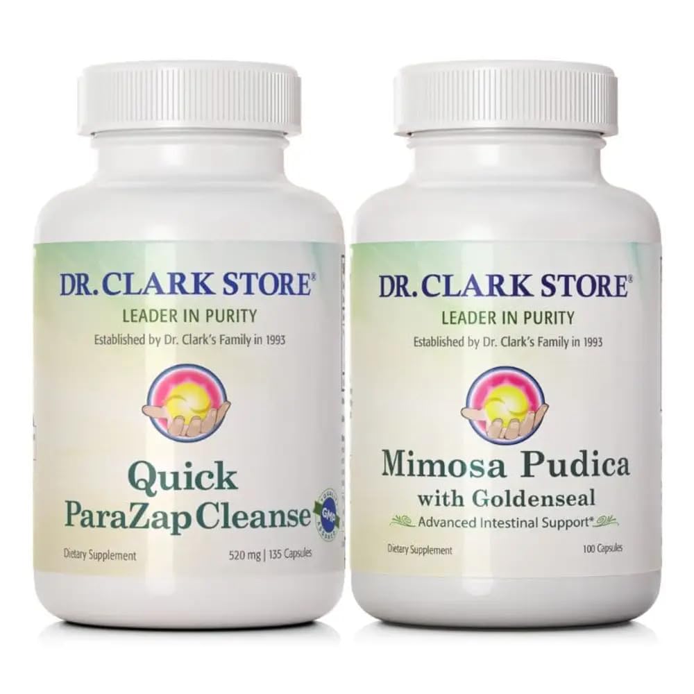 Dr Clark Store Quick para-Zap Cleanse & Mimosa Pudica 