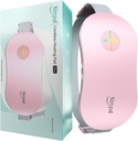 Pad de incalzire Slimpal pentru Crampe de perioada, Pad de incalzire electrica portabila cu fir pentru durere menstruala Relief Heat Belt, Cadouri Pad de incalzire reincarcabile pentru femeia ei Sotie fata prietena, roz