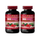 antioxidant multivitamine - GOJI BERRY - NATURAL ANTIOXIDANT COMPLEX - Resveratrol natural - supliment antioxidanti - fructe de padure cu super-alimente goji, suplimente goji, antioxidant super-alimentar, 2B 120Caps